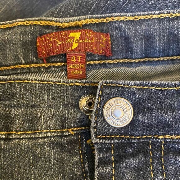 7 For All Mankind Toddler Jeans - Picture 4 of 4